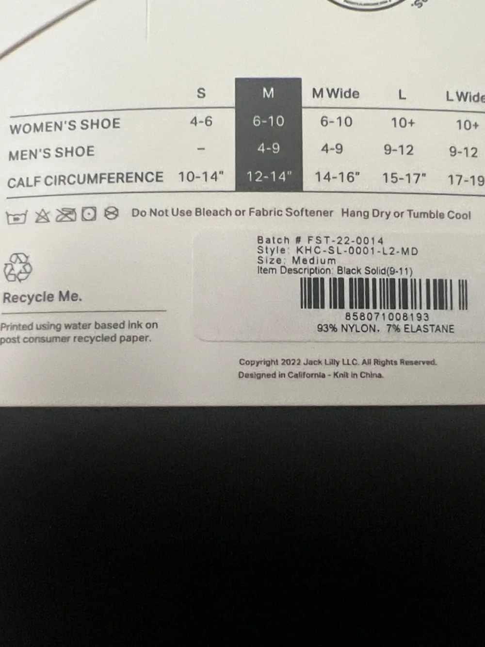 Comrad nwt black